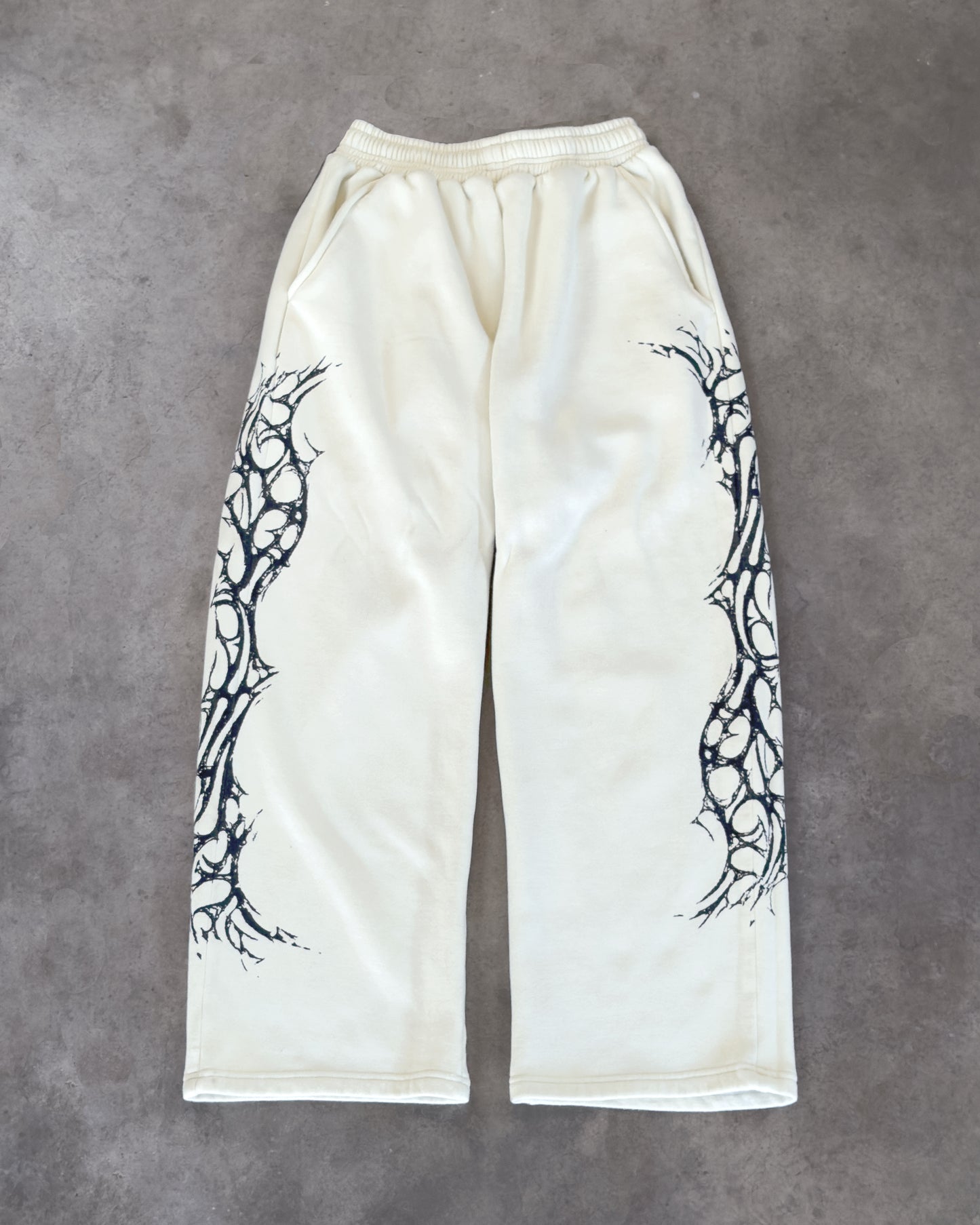 GROWING PAINS SWEATPANTS V2 (CREAM)