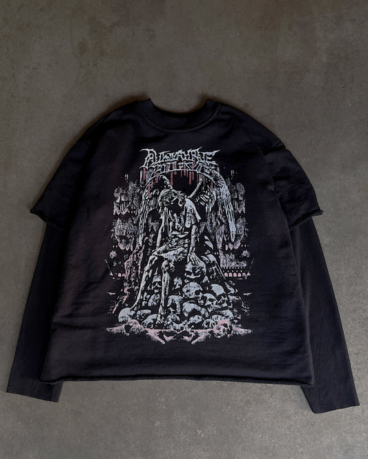 KING OF SORROW DOUBLE LAYER LONG SLEEVE