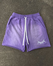 Load image into Gallery viewer, SUN DYED SHORTS (PURPLE)
