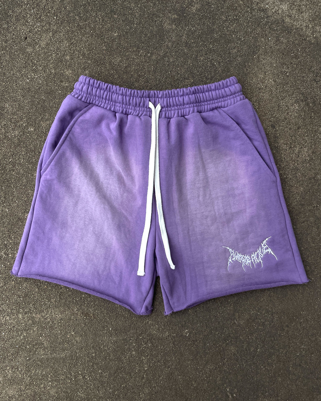 SUN DYED SHORTS (PURPLE)