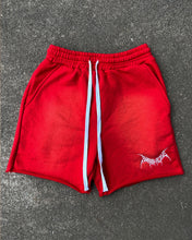 Load image into Gallery viewer, SUN DYED SHORTS (RED)
